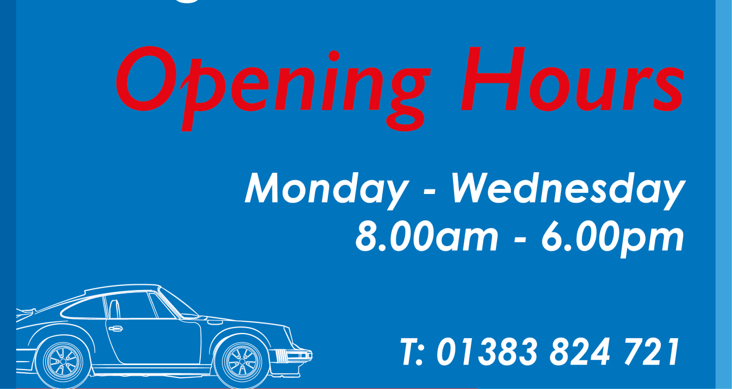 Signage for Westgarth Auto Services. 2024